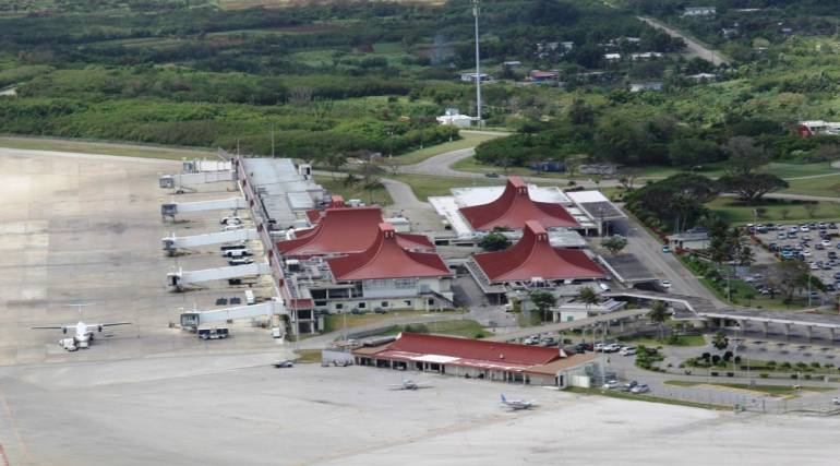 Rent car in Saipan International Airport (Francisco C. Ada)